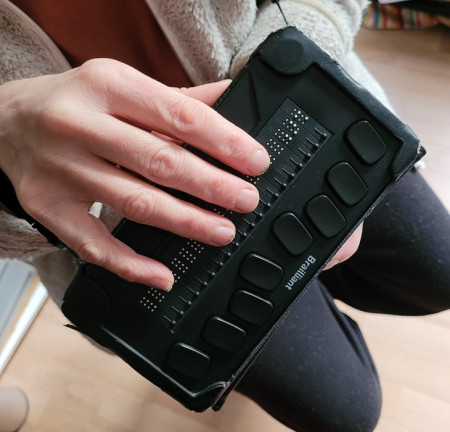 Mars 2026 : participation de 300€ pour la réparation d'un Braillant de l'association Ca Braille